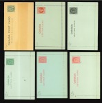 Stamp of Canada » Canada and Provinces Collections canada newfoundland 1860-1905 postal stationery lot, unused