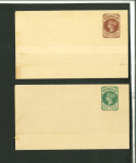 Stamp of Canada » Canada and Provinces Collections canada newfoundland 1860-1905 postal stationery lot, unused