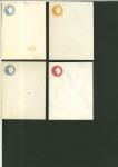 Stamp of Egypt » Postal Stationery 1870-1907 EGYPT postal stationery lot of 22 incl. 3 essays 1st issue