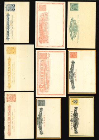 Stamp of Rhodesia 1893-1913 Rhodesia, Brit.South Africa Comp. & Brit. Central Africa (Nyasaland) - 20 postal stationery env., cards, wrappers, all unused