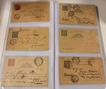 Stamp of Large Lots and Collections Covers and Postal Stationery : 1830-1920, nice collection