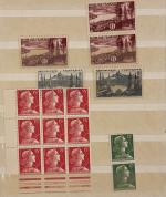 Stamp of France » Collections 1850-2010, dans cinq gros cartons gros vrac de milliers