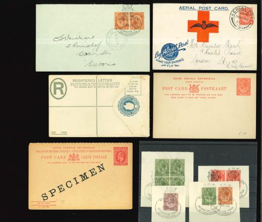 Stamp of South Africa » Collections, Lots etc. Southern Africa 1900s-20s, Mixed lot