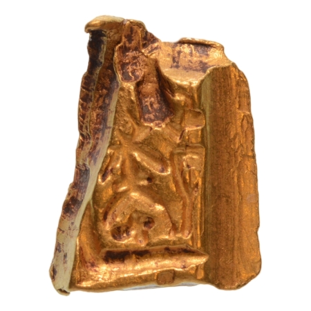 China, State of Chu, “Yuan Yin” gold cube money, Warring States Period, c. 475-221 BC, 8.82 g.