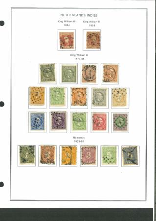 Stamp of Netherlands 1864-1949, nice and extensive mint and used collection