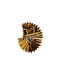 Stamp of Feldman International Auctions » Bijoux - Haute Joaillerie / Jewellery Clip en or jaune 750