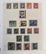 Stamp of Austria Austria 1945-64 Collection in SAFE dual album, very clean, nearly complete