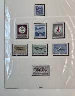 Stamp of Austria Austria 1968-1996 Collection in 2 albums, all mint n.h.