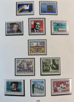 Stamp of Austria Austria 1968-1996 Collection in 2 albums, all mint n.h.