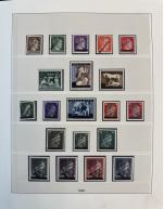 Stamp of Austria Austria, 1945-88, Collection in 3 LINDNER albums, all mint n.h.