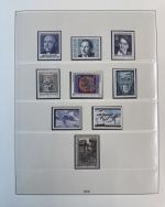 Stamp of Austria Austria, 1945-88, Collection in 3 LINDNER albums, all mint n.h.