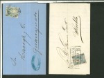Stamp of Mexico MEXICO 1870-72 Selection of 8 'full face' Hidalgo covers