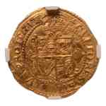 Stamp of Coins » Europe » Great Britain » England Great Britain, 1625, Charles I, 1625-1649, quarter unit or Gold Crown, group "A", first bust, AV, 2.29 g.