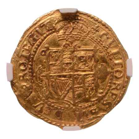 Great Britain, 1625, Charles I, 1625-1649, quarter unit or Gold Crown, group "A", first bust, AV, 2.29 g.