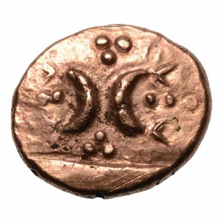 Celtic Britain, Iceni Tribe, uninscribed, c. 45-40, Freckenham stater
