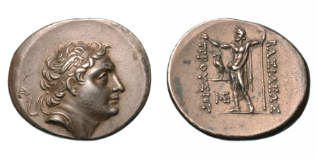 Stamp of Coins » Ancient Coins » Ancient Greece KIngdom of Bithynia, Prusias II Kynegos, 182-149 BC. tetradrachm, 16.90 g.