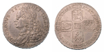 Stamp of Coins » Europe » Great Britain » England Great Britain, George II, 1727-1760, Crown, 1746, AR,