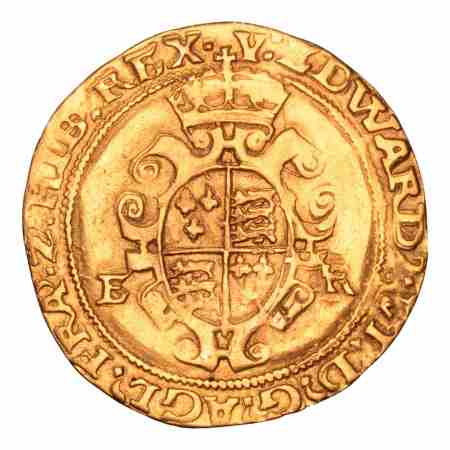 Great Britain, Edward VI, 1547-53, Second period, half-sovereign, AV, 5.03 g.
