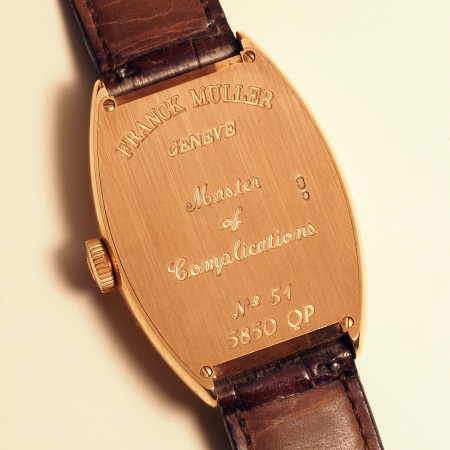 FRANCK MULLER Quantième Perpétuel Réf. 5850 QP