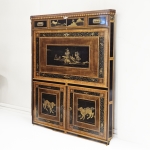 Stamp of Feldman International Auctions » Mobilier, Objets d'Art & Design / Furniture, Objets d'Art & Design Beau secrétaire à abattant attribué à Matthijs Horrix (1735-1809). Dernier quart du XVIIIème siècle