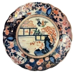 Stamp of Feldman International Auctions » Art d'Orient & d'Extrême-Orient / Asian & Oriental Art Japon. Paire de plats à décor Imari. Début XVIIIème siècle. Période Edo