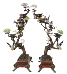 Stamp of Feldman International Auctions » Mobilier, Objets d'Art & Design / Furniture, Objets d'Art & Design France. Paire de candélabres en bronze doré. Début XXème siècle