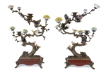 Stamp of Feldman International Auctions » Mobilier, Objets d'Art & Design / Furniture, Objets d'Art & Design France. Paire de candélabres en bronze doré. Début XXème siècle