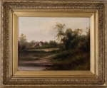 Stamp of Feldman International Auctions » Tableaux du XIXs / 19th Century Paintings Ecole anglaise du début du XIXème siècle. Paysage