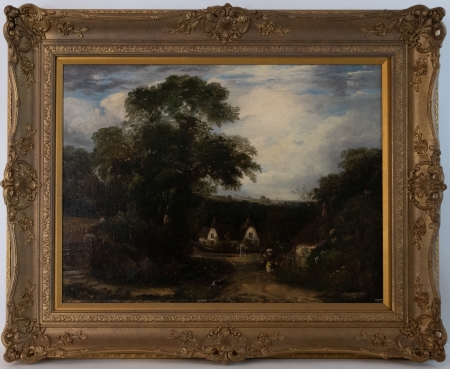 Stamp of Feldman International Auctions » Tableaux du XIXs / 19th Century Paintings Ecole anglaise du XIXème siècle. Paysage