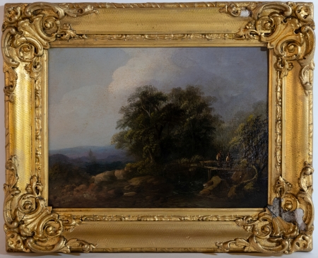 Stamp of Feldman International Auctions » Tableaux du XIXs / 19th Century Paintings STONE William (1842-1913). Paysage