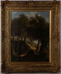 Stamp of Feldman International Auctions » Tableaux du XIXs / 19th Century Paintings Ecole anglaise du XIXème siècle. Paysage méditerranéen