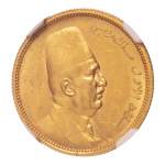 Stamp of Coins » Africa » Egypt Egypt King Fuad I 100 pi. AH 1340/1922, Au 8.5 g.