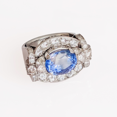Stamp of Feldman International Auctions » Bijoux - Haute Joaillerie / Jewellery BAGUE