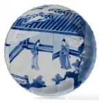Stamp of Feldman International Auctions » Art d'Orient & d'Extrême-Orient / Asian & Oriental Art Chine. Paire d’assiettes en porcelaine. Probablement Kangxi