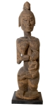 Stamp of Feldman International Auctions » Arts Premiers / Tribal Art Mali. Peuple Dogon. Statuette de la Maternité en bois