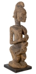 Stamp of Feldman International Auctions » Arts Premiers / Tribal Art Mali. Peuple Dogon. Statuette de la Maternité en bois
