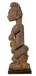 Stamp of Feldman International Auctions » Arts Premiers / Tribal Art Mali. Peuple Dogon. Statuette de la Maternité en bois