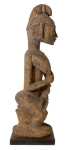 Stamp of Feldman International Auctions » Arts Premiers / Tribal Art Mali. Peuple Dogon. Statuette de la Maternité en bois