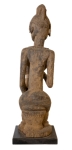Stamp of Feldman International Auctions » Arts Premiers / Tribal Art Mali. Peuple Dogon. Statuette de la Maternité en bois