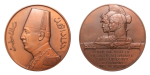 Stamp of Coins » Africa » Egypt Egypt, medals, 1927, Official Visit of Fuad I to Britain.