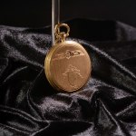 Stamp of Feldman International Auctions » Montres / Watches ZENITH. MONTRE DE POCHE PETITE SECONDE.