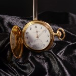 Stamp of Feldman International Auctions » Montres / Watches VACHERON & CONSTANTIN. MONTRE DE POCHE PETITE SECONDE.