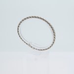 Stamp of Feldman International Auctions » Bijoux - Haute Joaillerie / Jewellery Bracelet tennis rivière en or gris 750 serti de 41 diamants