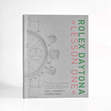 Stamp of Feldman International Auctions » Montres / Watches ROLEX DAYTONA , « LESSON ONE », Catalogue de ventes aux encheres CHRISTIE'S GENEVA NOV.10.2013