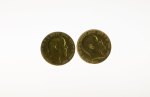 Stamp of Feldman International Auctions » Bijoux - Haute Joaillerie / Jewellery BOUTONS DE MANCHETTES