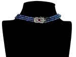Stamp of Feldman International Auctions » Bijoux - Haute Joaillerie / Jewellery COLLIER TROIS RANGS DE SPAHIRS,