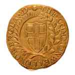 Stamp of Coins » Europe » Great Britain » England Great Britain, Commonwealth Gold Unite (20/-), 1651, Au 9.04 g.