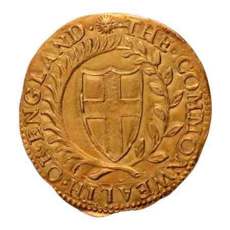 Great Britain, Commonwealth Gold Unite (20/-), 1651, Au 9.04 g.
