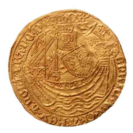 Great Britain, Gold Noble n.d. (1422–1460), HENRY VI,