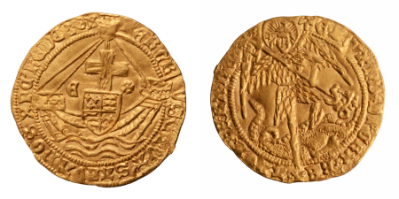 Stamp of Coins » Europe » Great Britain » England Great Britain, Gold angel, Edward IV (second reign),